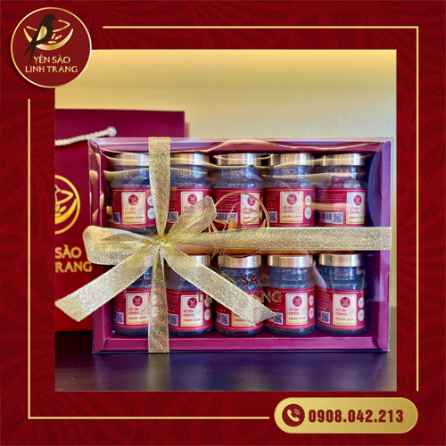 Set 10 hũ yến chưng sẵn nhân sâm